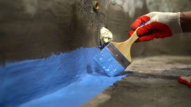 SJ Waterproofing Pros commercial waterproofing team near Oakdale, NY
